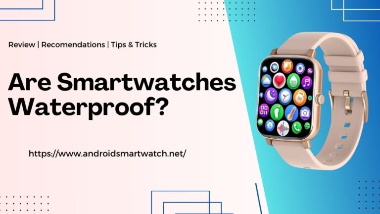 are smartwatches waterproof feature image
